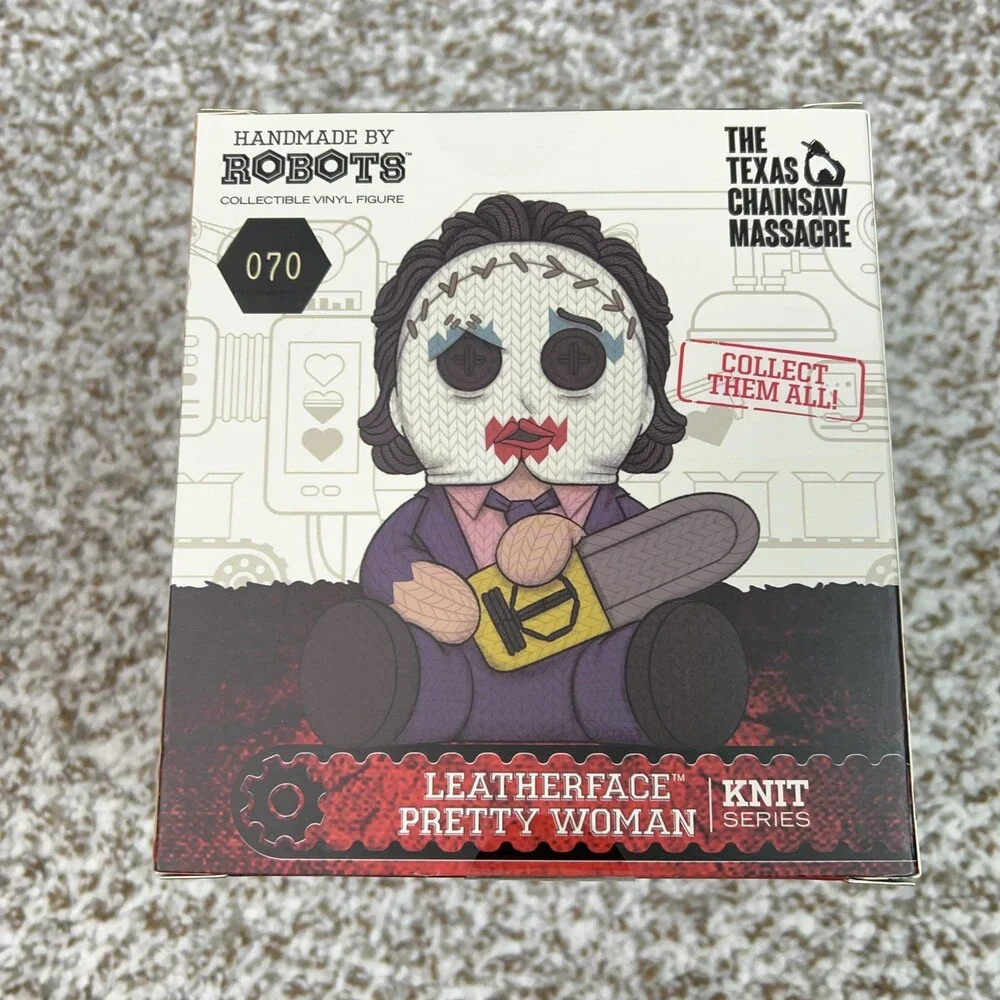 Handmade By Robots Leatherface Texas Chainsaw‎ Massacre Knit Series Vinyl Figure